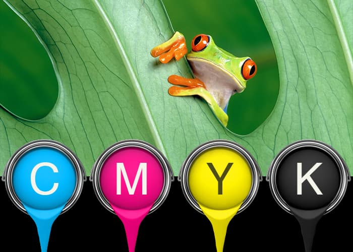 convertire i colori in CMYK