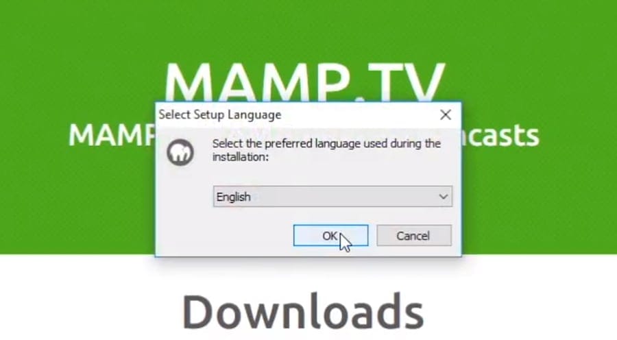 Mamp in windows