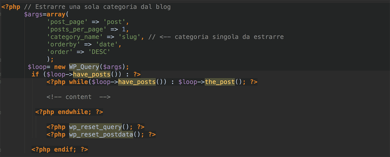 Category WordPress