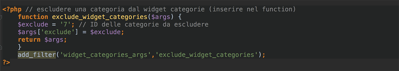 Category WordPress