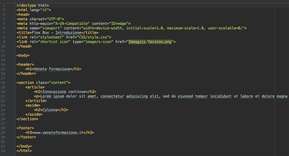 Flexbox-layout
