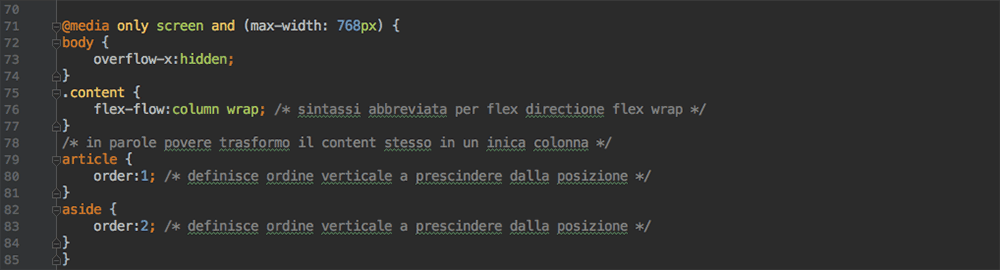 Flexbox-layout