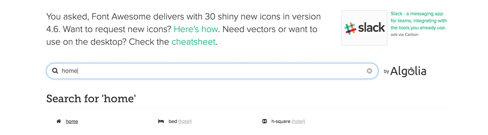 Fontawesome