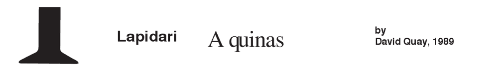 font lapidari