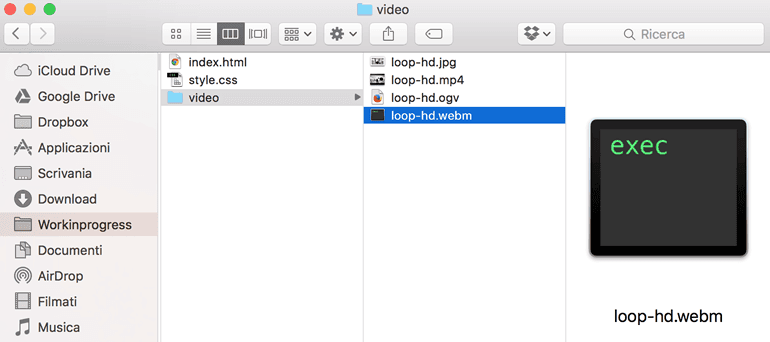 File video