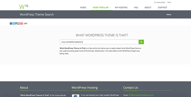 whatwordpressthemeisthat
